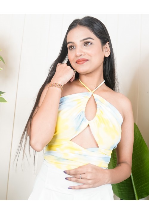 Strappy Tie Up Top