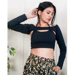 That Detached Sleeves Top