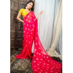 Pre-Draped Saree Set