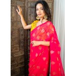 Pre-Draped Saree Set