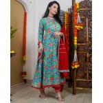 Flared Embroidered Tunic Set!
