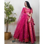 Brocade Super Flared Skirt Set