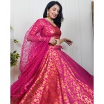 Brocade Super Flared Skirt Set