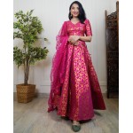 Brocade Super Flared Skirt Set