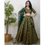 Brocade Super Flared Skirt Set