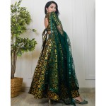 Brocade Super Flared Skirt Set