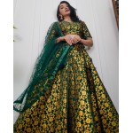 Brocade Super Flared Skirt Set