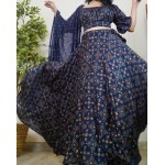 3 Piece Super Flared Skirt Set