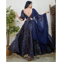 3 Piece Super Flared Skirt Set