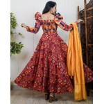 Smocked Super Flared Skirt Set