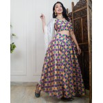Sequin Embroidered Super Flared Skirt Set!