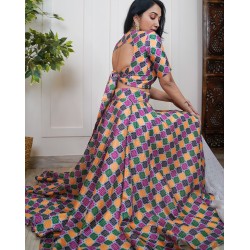 Sequin Embroidered Super Flared Skirt Set!