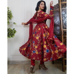 3 Piece Flared Tunic Pants Set