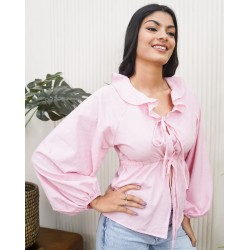 That Timeless Tie Up Top