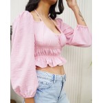 Keisha Peplum Top