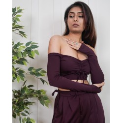 Slim Fit Off Shoulder Top!