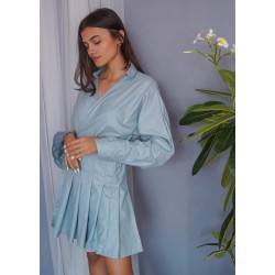 Wrapped Box Pleat Dress!