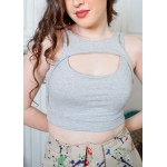 Melange Glitter Bralette