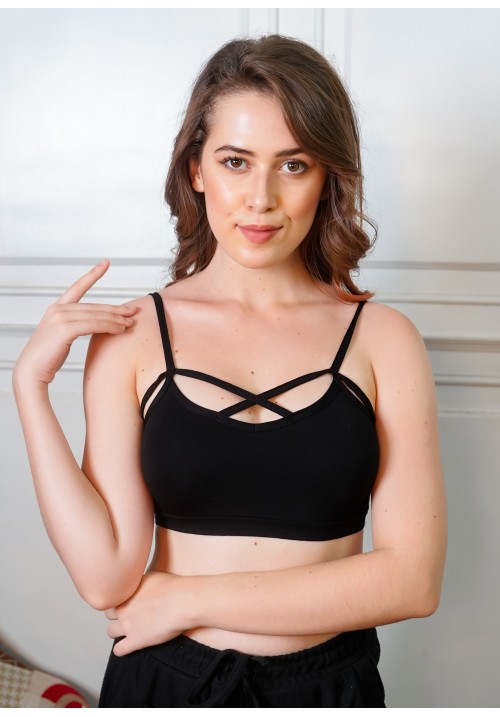 Criss Cross Padded Bralette