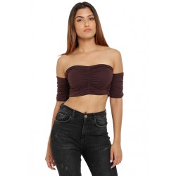 Bare Shoulder Crop Top!