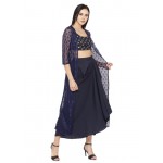 3 Piece Draped Skirt Set!