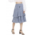 Gingham Ruffle Skirt!