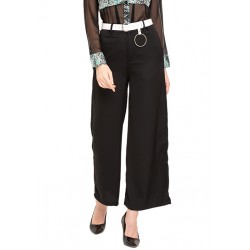 All Black Wide Leg Trousers!